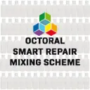 Octoral Solvent Full Repair Paint Mixing System Scheme Complete - Brand New 
