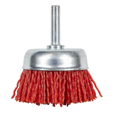 Nylon Filament Cup Brush 50mm with 6mm Shaft