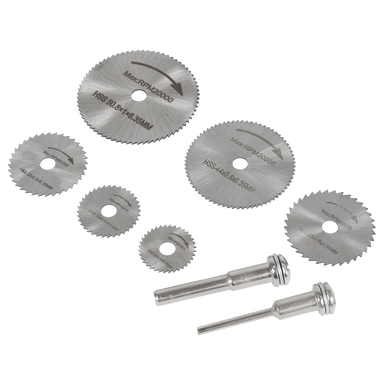 Rotary Drill Saw Blade Set 8pc