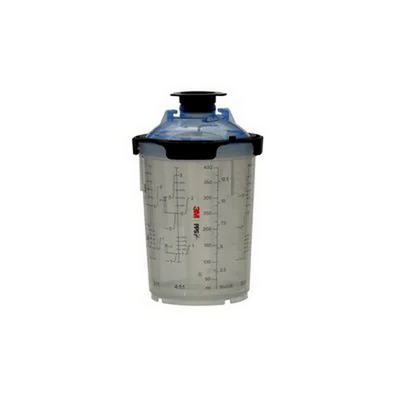 3M 125 Micron 400ml Paint Preparation System 2 (PPS2) Lids & Liners (Pkt 50)