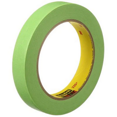 3M 18mm x 55m Scotch Performance Masking Tape 233+ Green (Box of