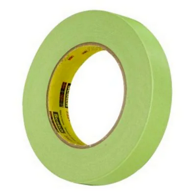 3M 24mm x 55m Scotch Performance Masking Tape 233+ Green (Box of