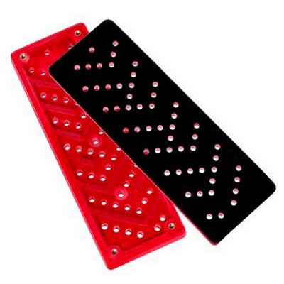 3M 70mm x 198mm Red Foam Hookit Multihole Clean Sanding Interface Pad (Each)