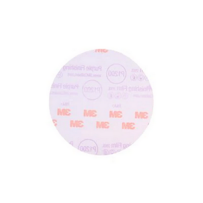 3M P1000 75mm Purple Hookit No Hole Finishing Film Disc 334U (Pkt 50)