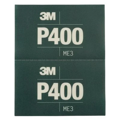 3M P400 139 x 172mm Hookit Flexible Abrasive Sheet (Pkt 25)