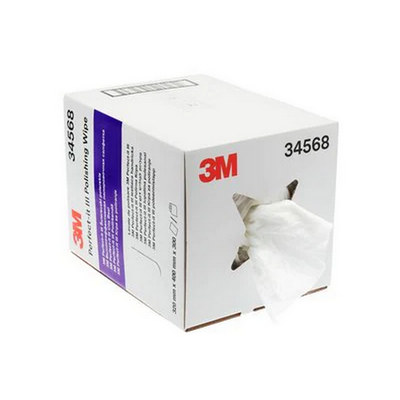 3M Perfect-It II Polishing Wipe Boxed Roll Sheet Size 37cm X 38cm (Each)