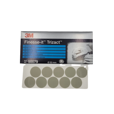 3M P3000 32mm Trizact Fine Finish Disc (Pkt 100)