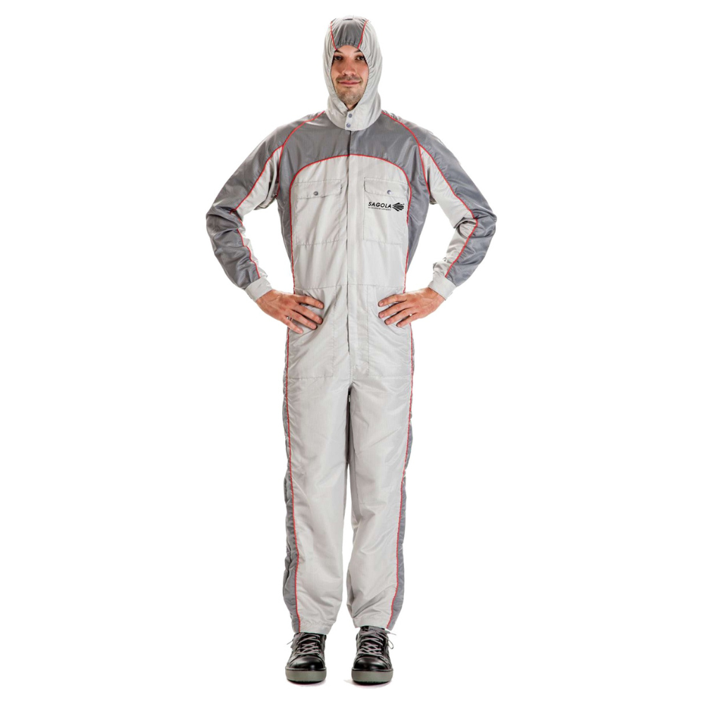 Sagola Anti-Static Coverall; L (EU - 50/52)