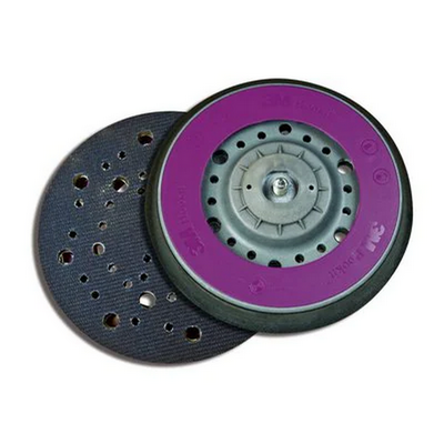 3M 150mm Hookit Multi Hole Back Up Pad Soft Festo (Each)