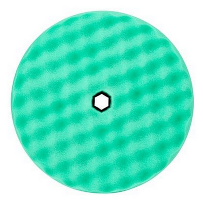 3M Perfect-It III Quick Connect Double Sided Convoluted Foam Compounding Pad Green 216mm (Each)