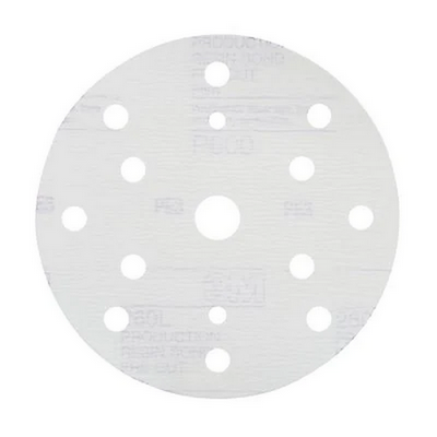 3M P1500 260L Abrasive Disc 150mm 15 Hole (Pkt 50)