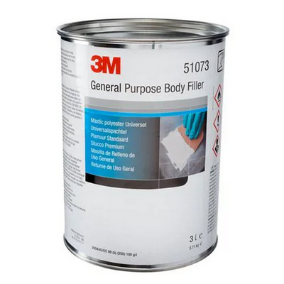 3ltr 3M General Purpose Body Filler (Each)