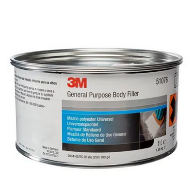 1ltr 3M General Purpose Body Filler (Each)