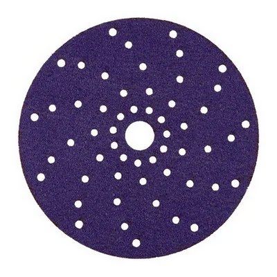 3M P120 Hookit Cubitron II Purple Abrasive Disc Multihole 737U (Pkt 50)