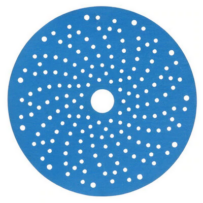 3M P120 Hookit Abrasive Blue Multihole Disc 150mm 325U (Pkt 100)