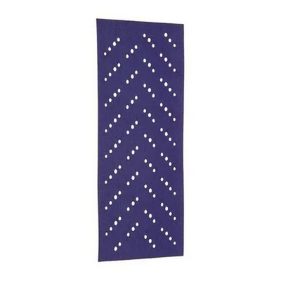 3M P150 115M x 225M Cubitron II Purple Multihole Sheets (PKT 50)