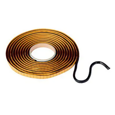 3M Scotch-Weld Preformed Sealant Strip 5313 Black 6 mm x 5 m (Each)