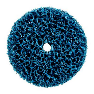 3M Clean And Strip GP Blue Disc Mandrel 100mm x 13mm (57013)  (Pkt 2)