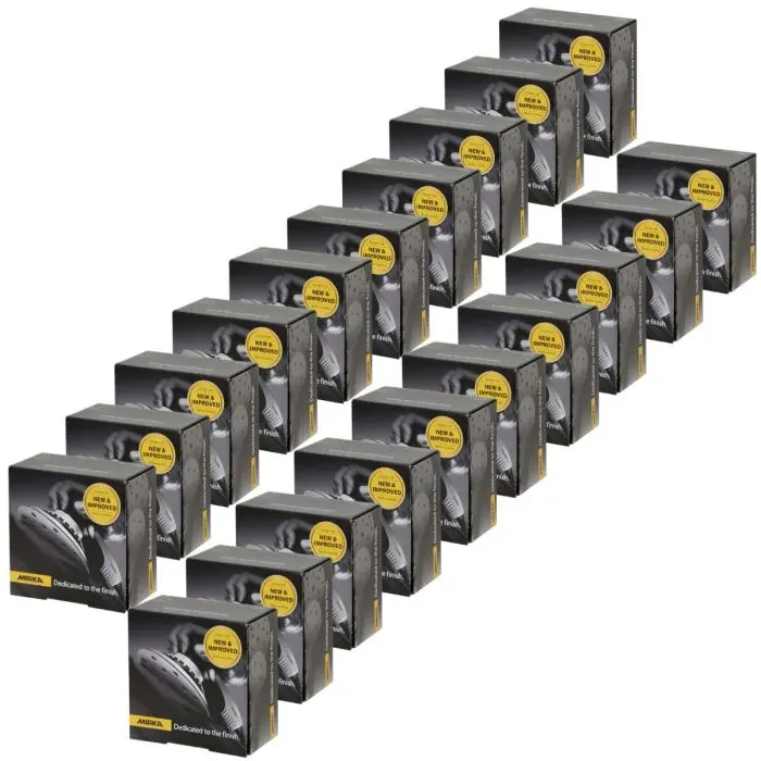 [MIRBASECUTX20] MIRKA BASECUT 15H 150MM HOOK AND LOOP DISCS - 20 BOX DEAL