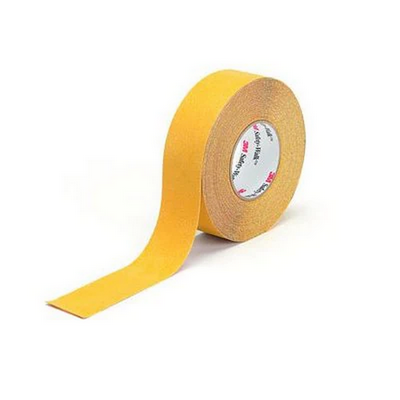 3M Safety-Walk Slip Resistant General Purpose Tape 600 Series Yellow 51mm x 18.3m (Pkt 2)