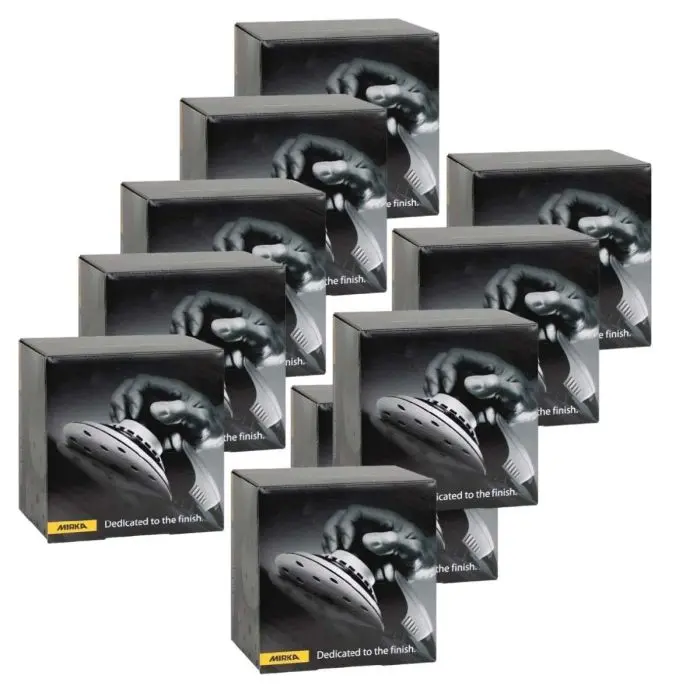 MIRKA GOLD 15H 150MM HOOK AND LOOP DISCS - 10 BOX DEAL
