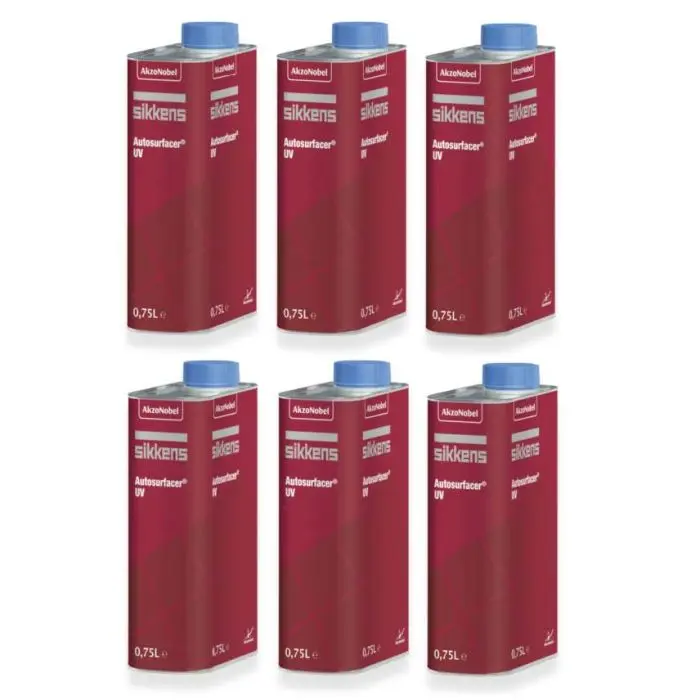 6 X SIKKENS UV PRIMER 750ML - DARK GREY
