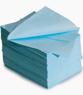 General Purpose Paper Wipes Blue Boxed Roll 400 Sheets (Each )
