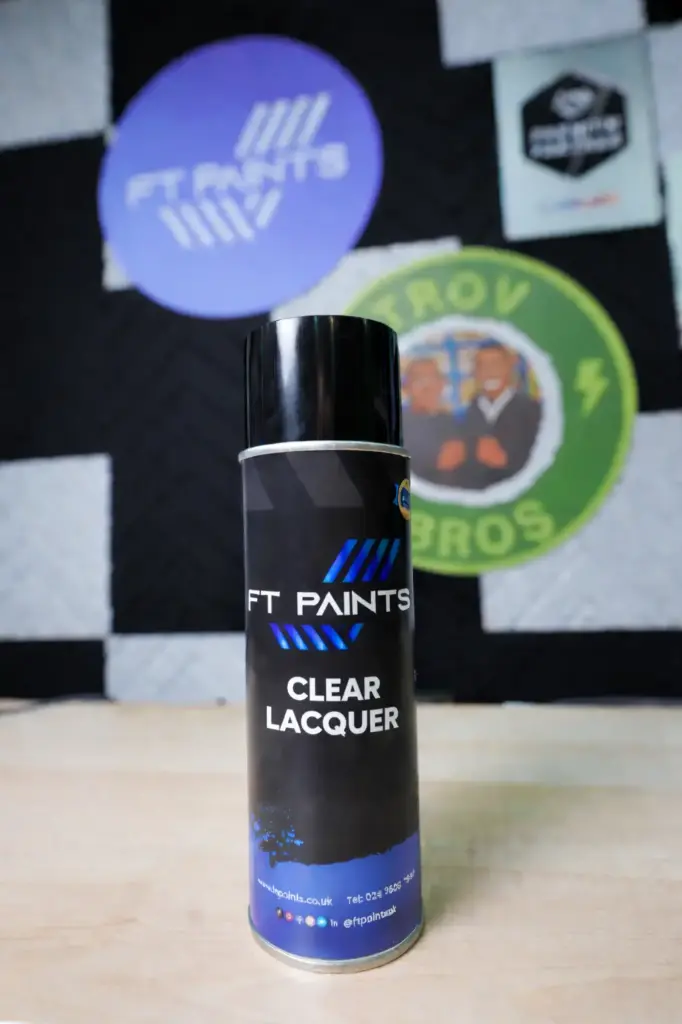 FT PAINTS LTD - CLEAR LACQUER AEROSOL (500ML)