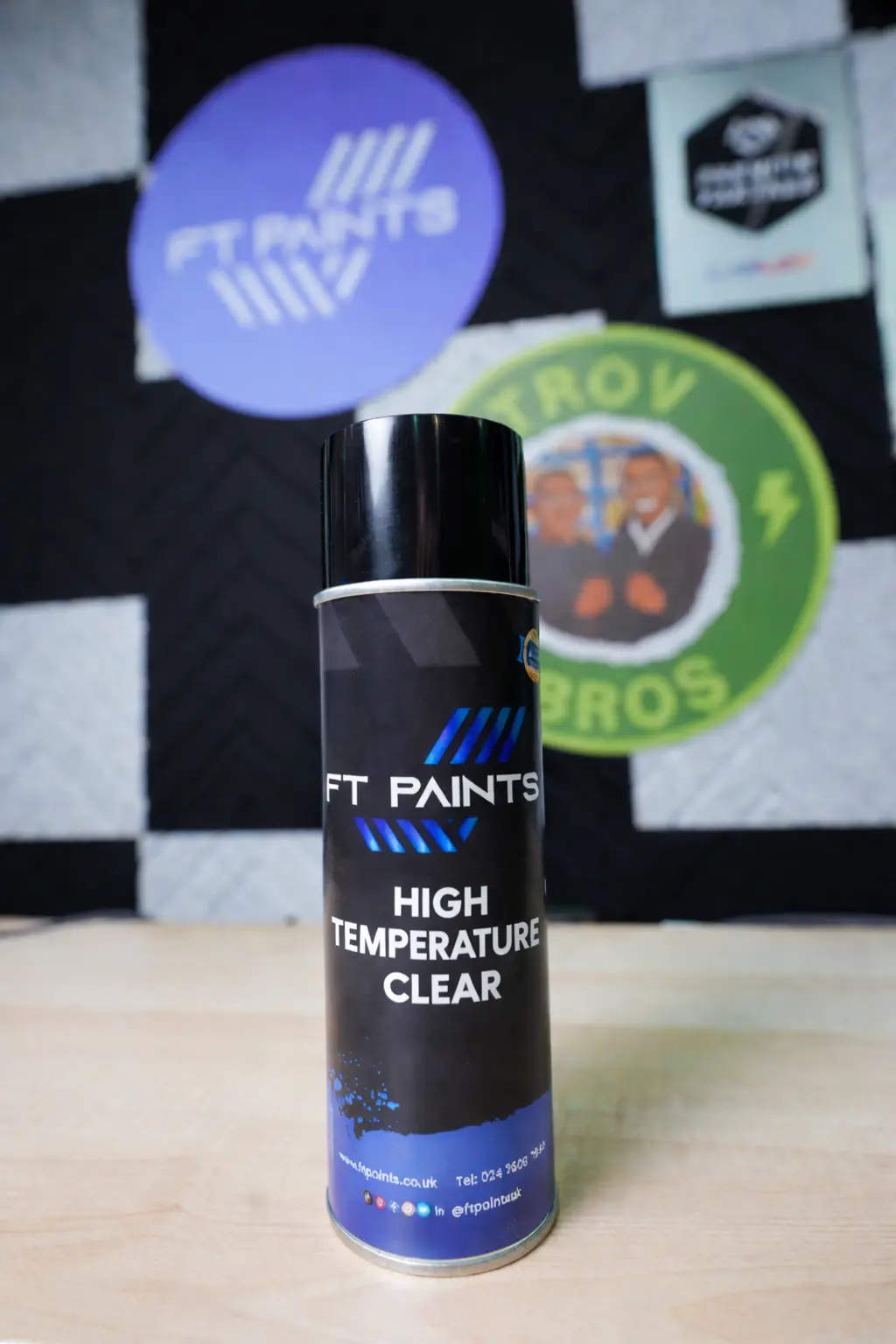 [FTPHTC400] FT PAINTS LTD - CLEAR HIGH TEMPERATURE AEROSOL (400ML)