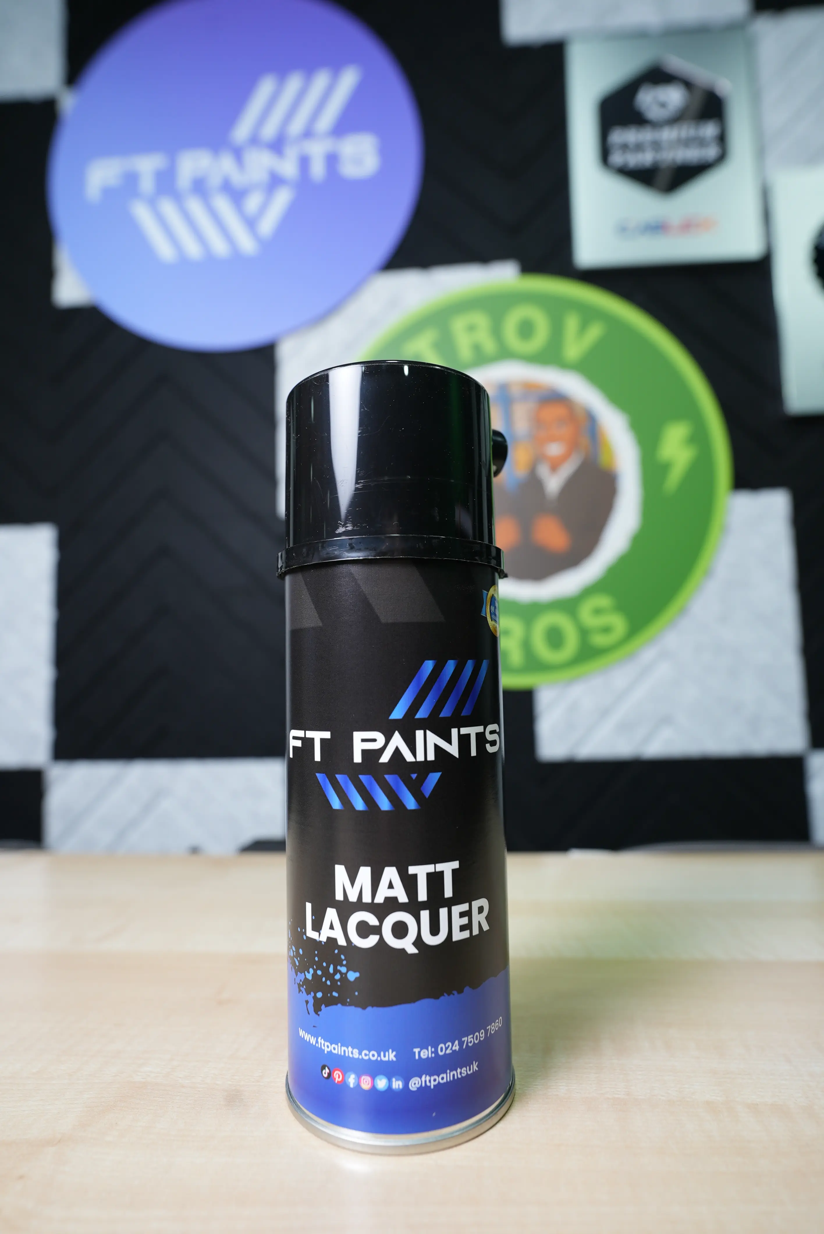 [FTPML400] FT PAINTS LTD - CLEAR COAT MATT AEROSOL (400ML)
