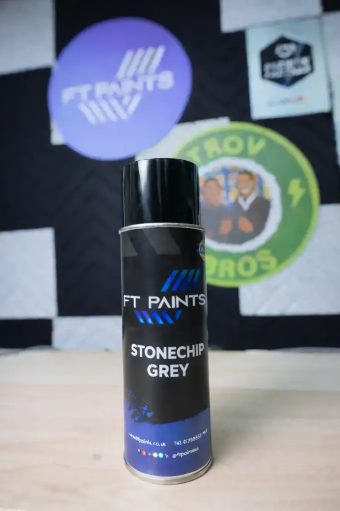 FT PAINTS LTD - STONECHIP GREY AEROSOL (500ML)