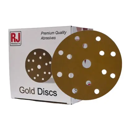 [RJGD150/180] RJ P180 GOLD DISCS 15H 150mm 100/box RJGD150/180