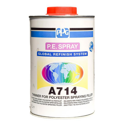 1ltr PPG Polyester Spraying Filler Thinner (Each)