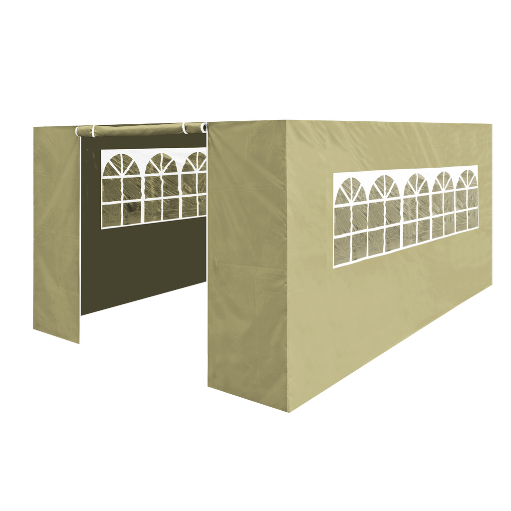 Dellonda Premium Side Walls/Doors/Windows for Gazebo/Marquee, Fits 3 x 4.5m Models