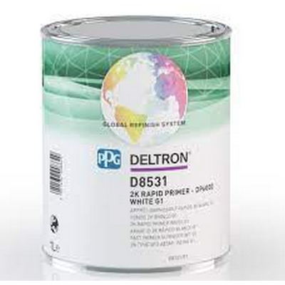 1ltr PPG GRS Car System DP6000 2K Rapid Primer - White G1 (Each)
