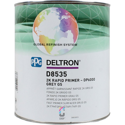 3ltr PPG Deltron DP6000 2K Rapid Primer - Grey G5 (Each)