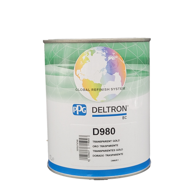 1ltr PPG Deltron GRS BC Transparent Gold Tinter (Each)