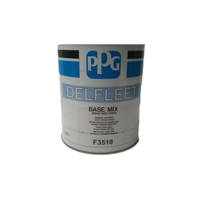3.5ltr PPG Delfleet Weak Red Oxide Tinter (Each)