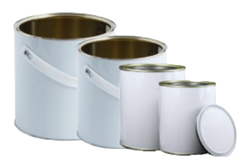 Swiftlon® Straight Wall Lever Lid Tin w/ Lid (Box of 112)