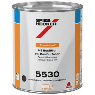 Spies Hecker 5530 Permafleet Hs Bus Surfacer (Dark Grey) (Each)