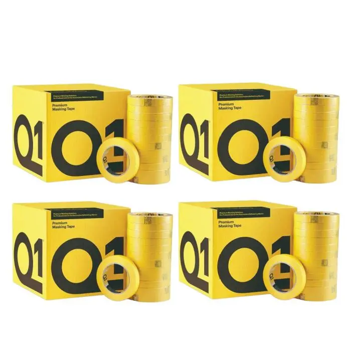 4 x BOXES Q1 PREMIUM MASKING TAPE