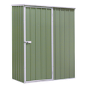 Dellonda Galvanized Steel Storage Shed with Pent