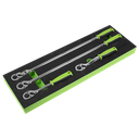 Siegen Ratchet Wrench Set with Flip Reverse