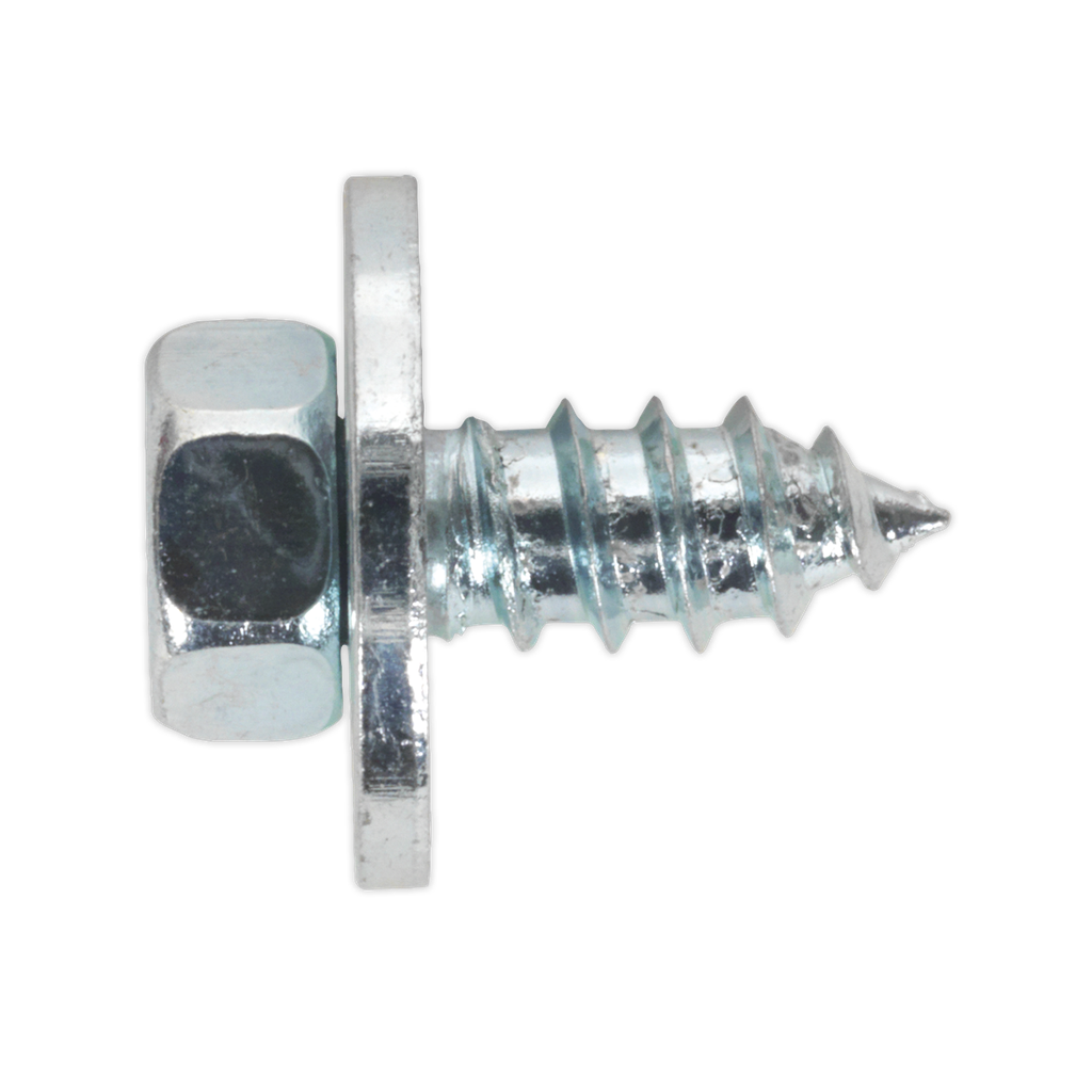 Zinc Plated Acme Screw with Captive Washer
