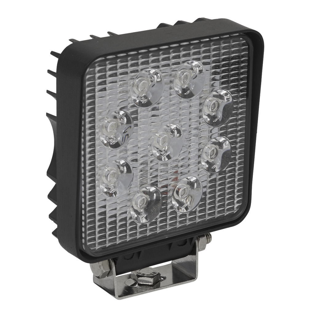 Square Worklight with Adjustable Bracket