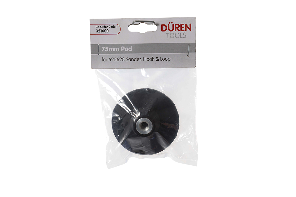Duren Suitable for use with Duren 625628 & 625626 Machines. Hook & Loop Pad
