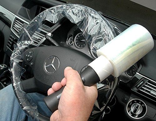 Fast Mover Disposable car steering wheel cover. Wraparound and w