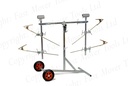 Fast Mover Sprayers mobile bumper spraying stand, fully adjustab