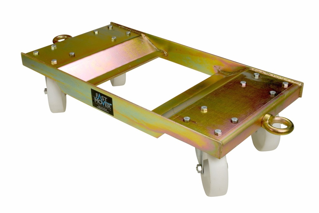 Fast Mover Vehicle wheel skates. Fitted with 125mm swivel caster