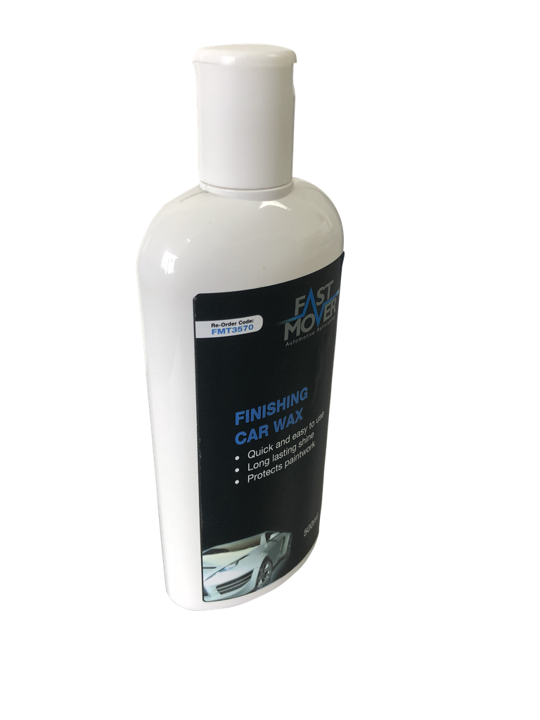 Fast Mover High gloss finishing wax for vehicles. 500ml tub